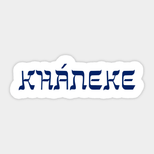 Kháneke Sticker